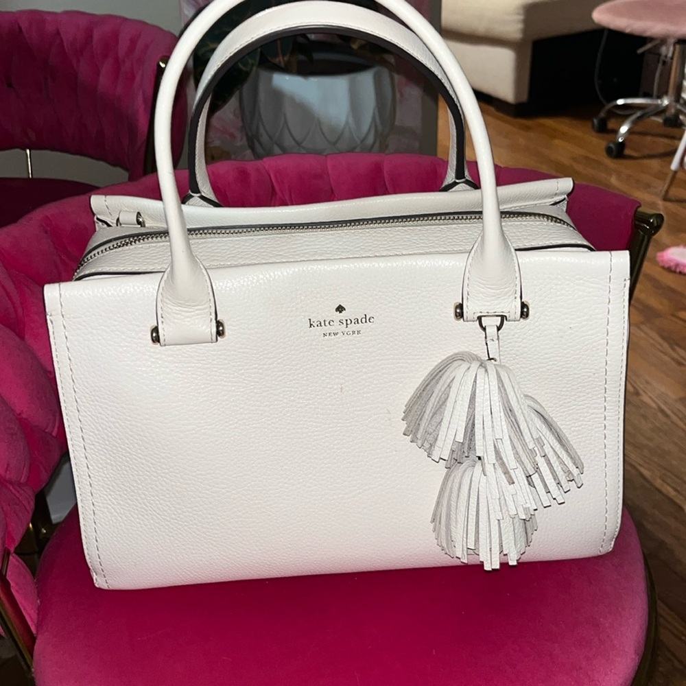 Kate Spade Pebbled Leather Satchel